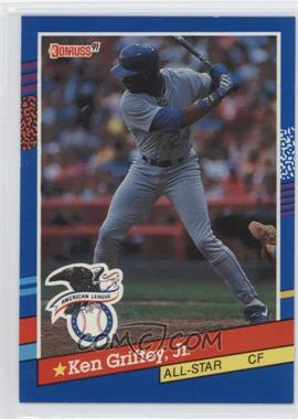 1991 Donruss - [Base] #49.1 - All-Stars - Ken Griffey Jr. (Separated Stripe is Yellow)