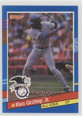 1991 Donruss - [Base] #49.1 - All-Stars - Ken Griffey Jr. (Separated Stripe is Yellow)