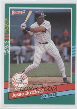 1991 Donruss - [Base] #498 - Jesse Barfield