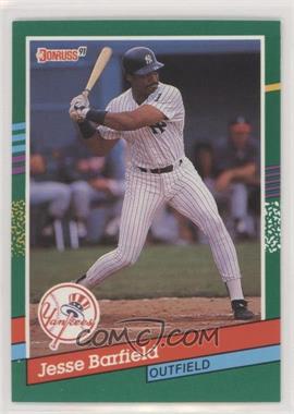 1991 Donruss - [Base] #498 - Jesse Barfield