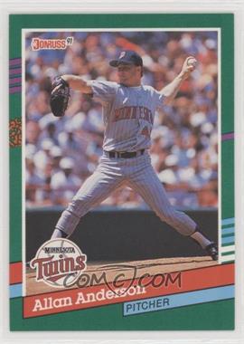 1991 Donruss - [Base] #527 - Allan Anderson