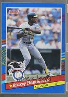 All-Stars - Rickey Henderson (Red Pattern on Bottom Right) [Noted]