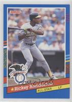 All-Stars - Rickey Henderson (Red Pattern on Bottom Right)