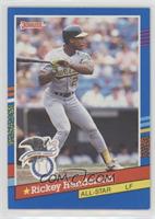 All-Stars - Rickey Henderson (Red Pattern on Bottom Right)