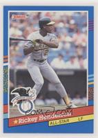 All-Stars - Rickey Henderson (Red Pattern on Bottom Right)