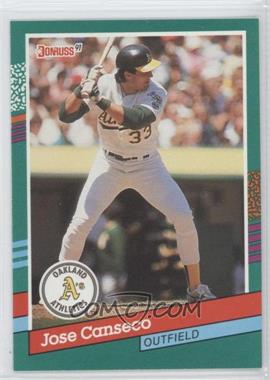 1991 Donruss - [Base] #536.1 - Jose Canseco (No White Stripe on Right Border)