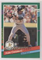 Jose Canseco (White Stripe on Right Border)