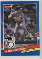 All-Stars - Mark McGwire (Bottom Stripes are Red and White)