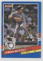All-Stars - Mark McGwire (Bottom Stripes are Red and White) [EX to NM]