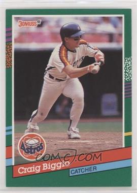 1991 Donruss - [Base] #595.1 - Craig Biggio [EX to NM]