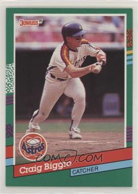 1991 Donruss - [Base] #595.1 - Craig Biggio [EX to NM]