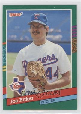 1991 Donruss - [Base] #624 - Joe Bitker