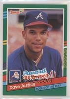 David Justice (Yellow Design on Right Border)