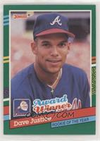 David Justice (Yellow Design on Right Border)