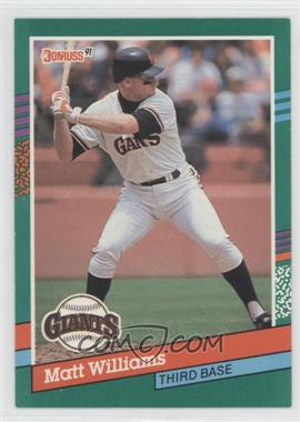 1991 Donruss - [Base] #685.1 - Matt Williams (Last Word in Text is In)