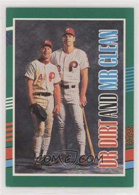 1991 Donruss - [Base] #744 - Lenny Dykstra, Dale Murphy [EX to NM]