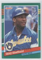 Gary Sheffield (3 Yellow Stripes on Right Border)