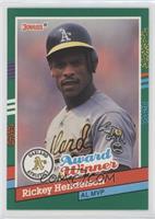 Rickey Henderson (Three White Stripes Left Border)