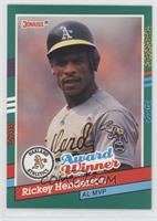 Rickey Henderson (Three White Stripes Left Border)