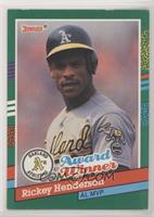 Rickey Henderson (Three White Stripes Left Border) [Good to VG‑…