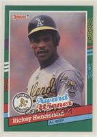 Rickey Henderson (Three White Stripes Left Border)