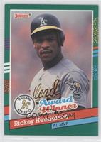 Rickey Henderson (Three White Stripes Left Border)