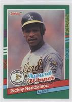 Rickey Henderson (Three White Stripes Left Border)