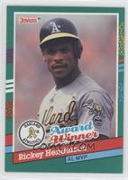 Rickey Henderson (Three White Stripes Left Border)