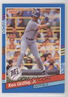 Ken Griffey Jr. (Three Yellow Lines Right Border) [Noted]
