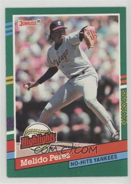 1991 Donruss - Bonus Cards #BC-13 - Melido Perez