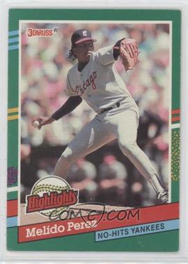 1991 Donruss - Bonus Cards #BC-13 - Melido Perez [EX to NM]