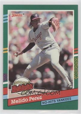 1991 Donruss - Bonus Cards #BC-13 - Melido Perez