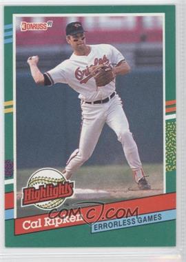 1991 Donruss - Bonus Cards #BC-17 - Cal Ripken Jr.