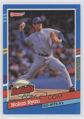 1991 Donruss - Bonus Cards #BC-3 - Nolan Ryan