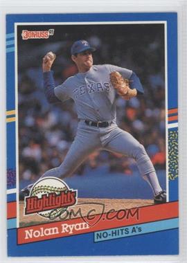 1991 Donruss - Bonus Cards #BC-3 - Nolan Ryan