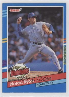 1991 Donruss - Bonus Cards #BC-3 - Nolan Ryan