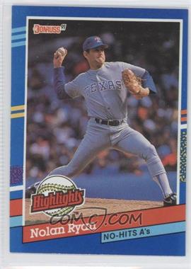 1991 Donruss - Bonus Cards #BC-3 - Nolan Ryan