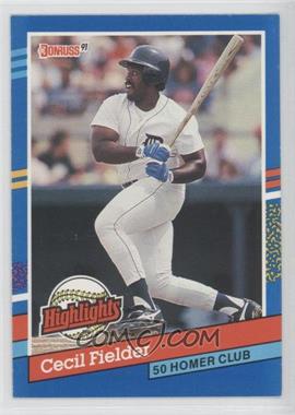 1991 Donruss - Bonus Cards #BC-5 - Cecil Fielder