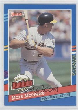 1991 Donruss - Bonus Cards #BC-9 - Mark McGwire