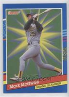 Mark McGwire (Blue Border; Right Border has Yellow Designs)