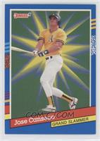 Jose Canseco (3 Yellow Stripes Right Front Border)