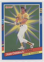 Jose Canseco (3 Yellow Stripes and White Design on Right Border) [EX to&nb…