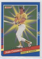 Jose Canseco (White Design Top Right Border)