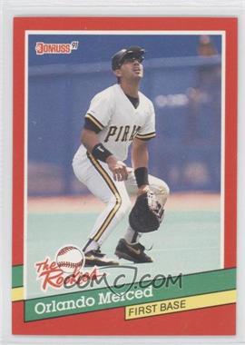 1991 Donruss The Rookies - [Base] #22 - Orlando Merced