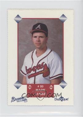 1991 Dubuque Atlanta Braves Team Photo Set - [Base] #20 - Mark Lemke