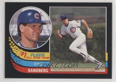 1991 Fleer - All Star Team #1 - Ryne Sandberg