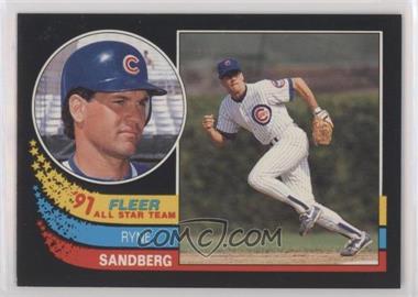 1991 Fleer - All Star Team #1 - Ryne Sandberg