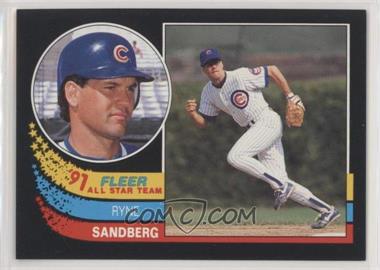 1991 Fleer - All Star Team #1 - Ryne Sandberg