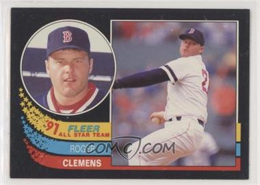 1991 Fleer - All Star Team #10 - Roger Clemens [EX to NM]