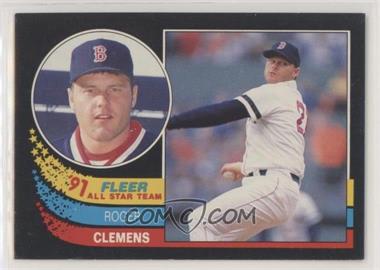 1991 Fleer - All Star Team #10 - Roger Clemens [EX to NM]